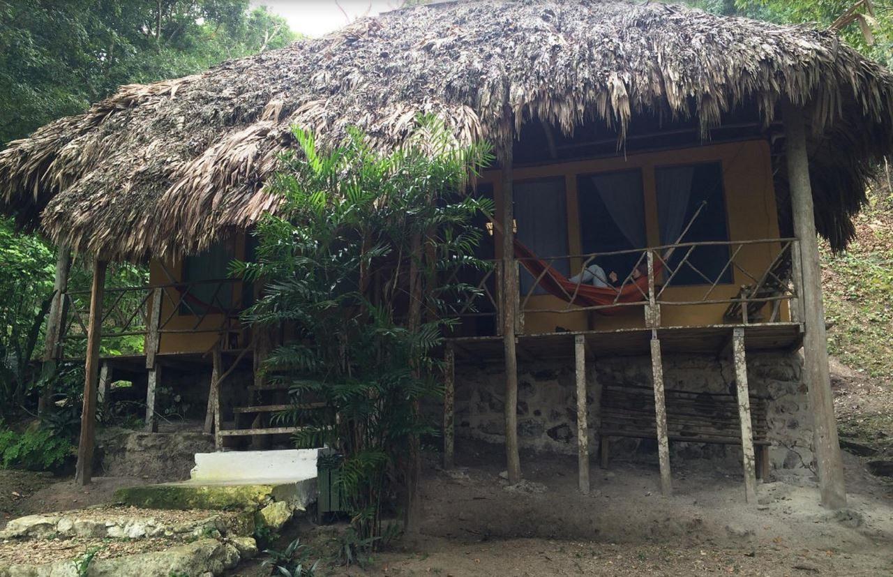 Ecolodge El Sombrero Laguna Yaxha Exteriör bild