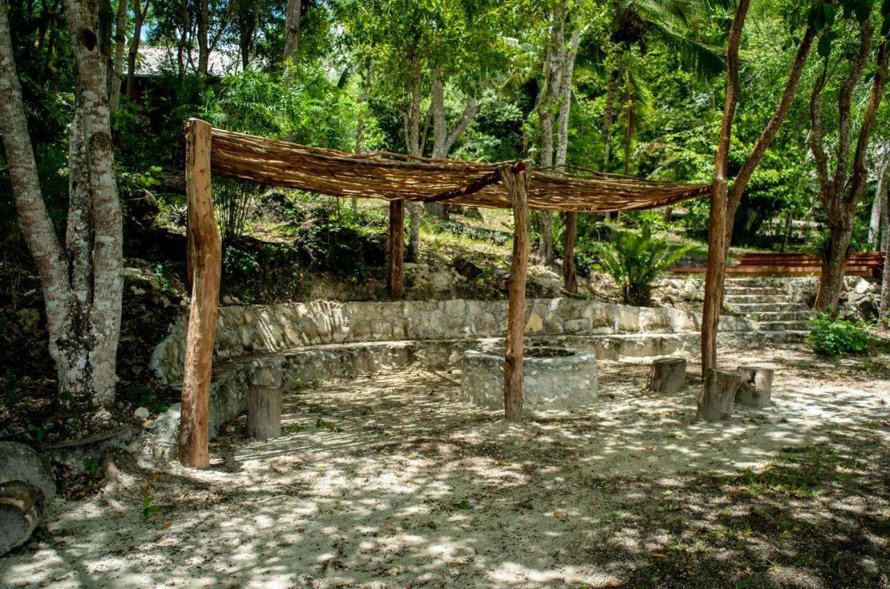 Ecolodge El Sombrero Laguna Yaxha Exteriör bild